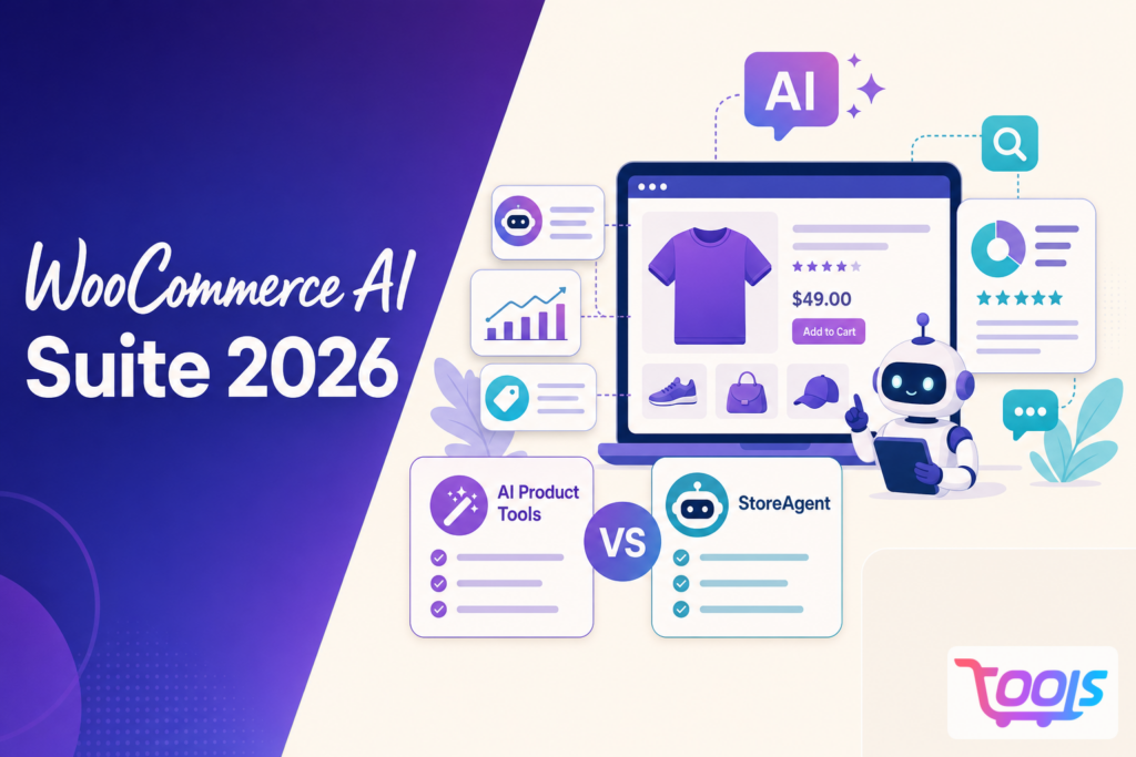 WooCommerce AI Suite 2026: AI Product Tools vs StoreAgent, Which All in One WooCommerce AI Plugin Fits Your Store?